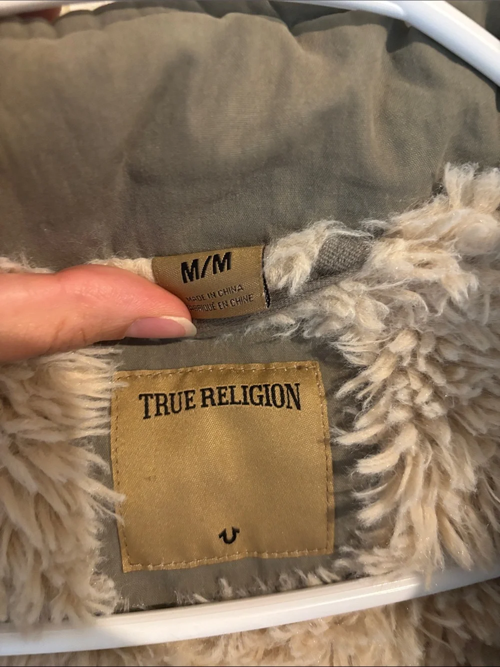 True Religion Men’s Parka Coat